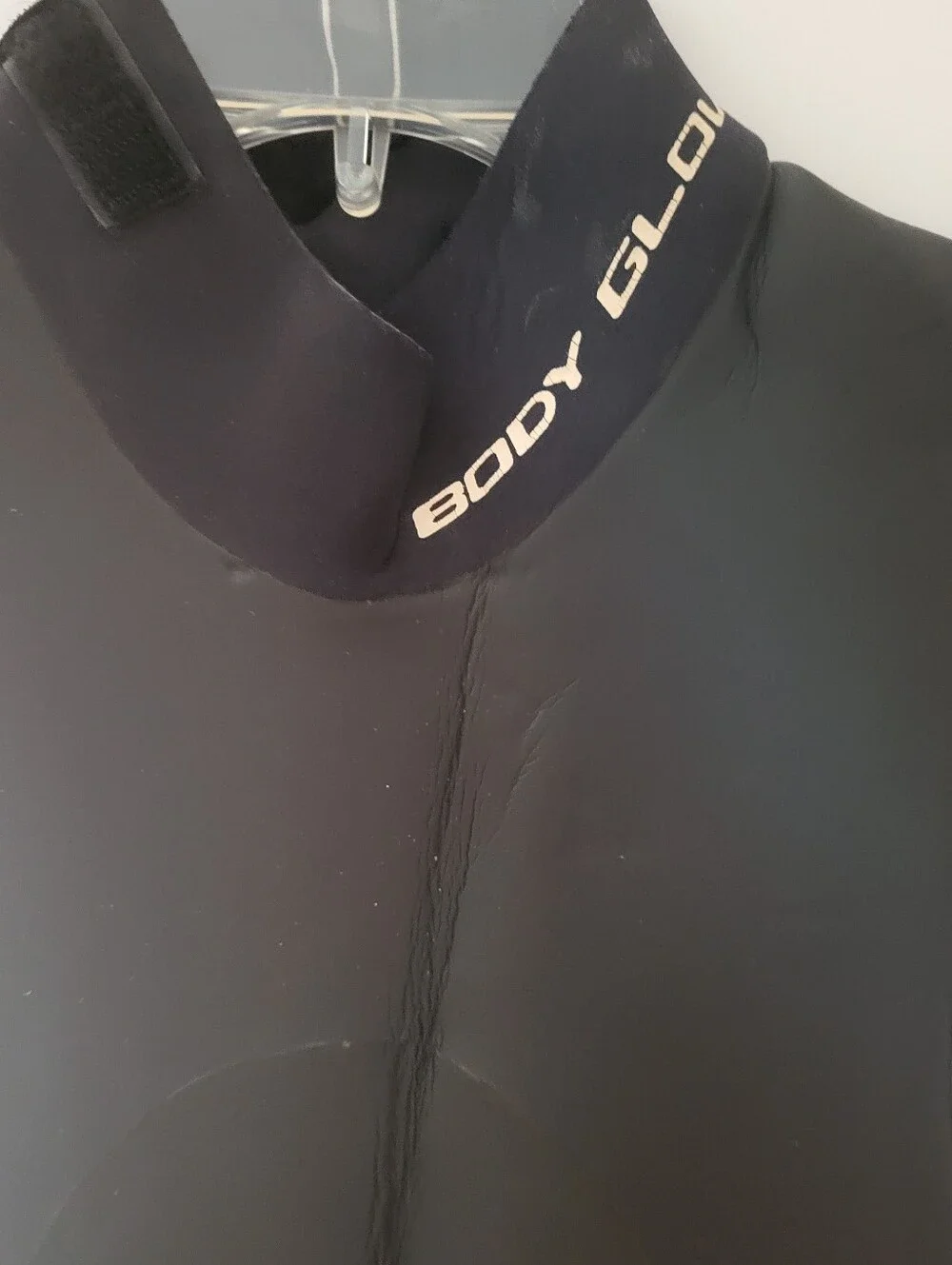 Neoprene Full Body Wetsuit Sleeveless Front Zip Men's Size XS